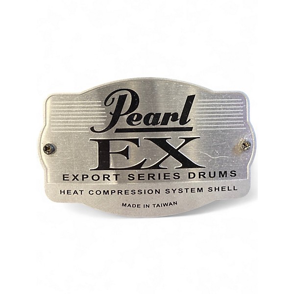 Used Pearl 4 Piece Export EX  Red Drum Kit