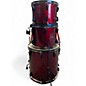 Used Pearl 4 Piece Export EX  Red Drum Kit