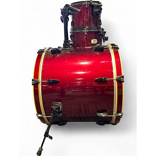 Used Pearl 4 Piece Export EX  Red Drum Kit