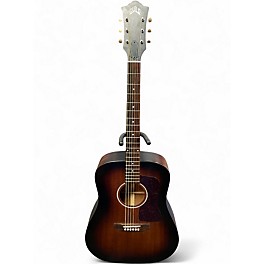 Used Guild D20 2 Tone Sunburst Acoustic Electric Guitar