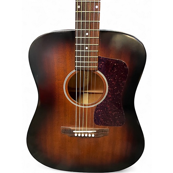 Used Guild D20 2 Tone Sunburst Acoustic Electric Guitar