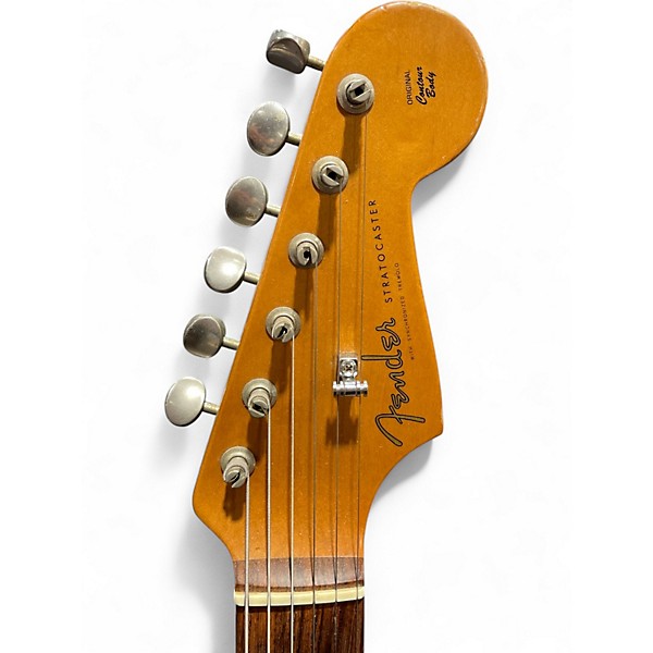 Used Fender Classic Series '60s Stratocaster Olympic White Solid Body Electric Guitar