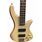 Used Schecter Guitar Research Stiletto Custom 4 String Natural Electric Bass Guitar
