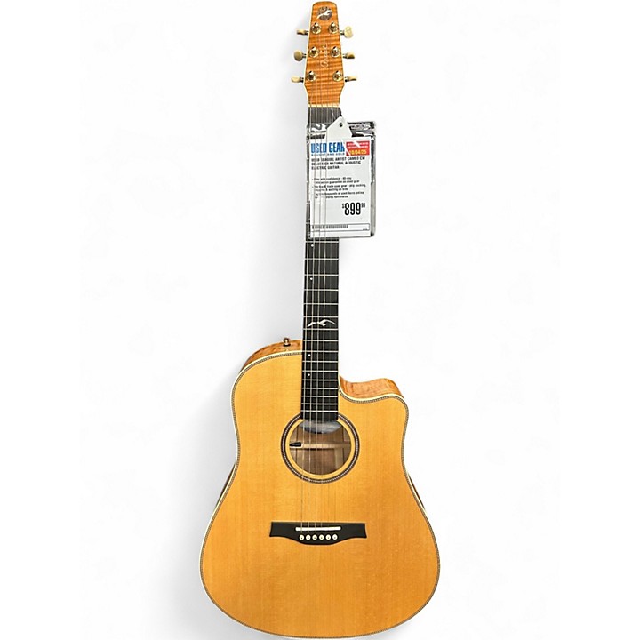 Seagull Artist Cameo CW Deluxe QII エレアコ Used Seagull ARTIST CAMEO CW DELUXE QII Natural Acoustic Electric