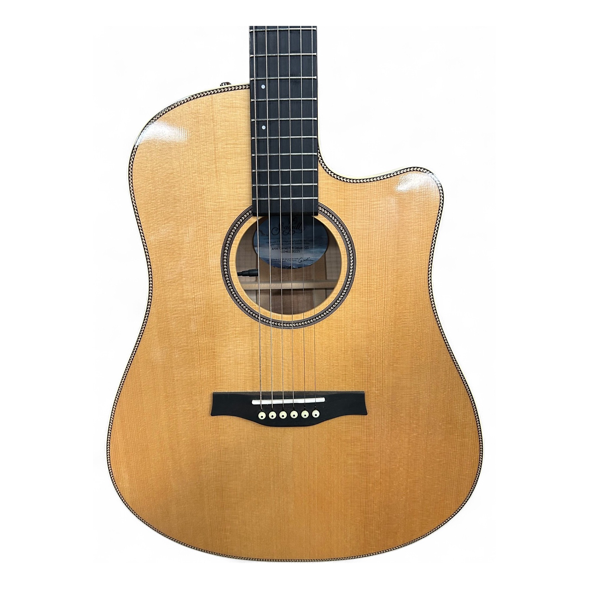 【美品】Seagull Artist Cameo CW Deluxe QⅡ Used Seagull ARTIST CAMEO CW DELUXE QII Natural Acoustic Electric