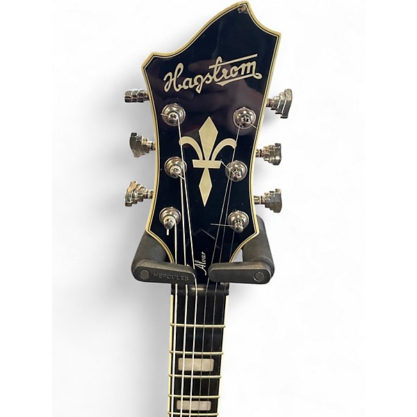 Used Hagstrom ALVAR RED Hollow Body Electric Guitar