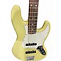 Used Fender Player II Jazz Bass Hialeah Yellow Electric Bass Guitar