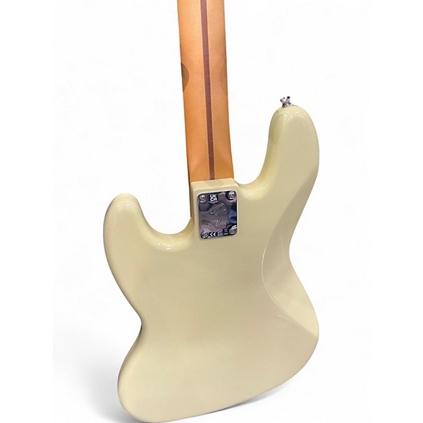 Used Fender Player II Jazz Bass Hialeah Yellow Electric Bass Guitar