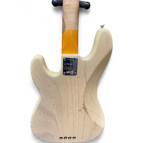 Used 2023 Fender Ltd 59 PBass Special Relic Natural Blonde Electric Bass Guitar