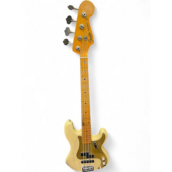 Used 2023 Fender Ltd 59 PBass Special Relic Natural Blonde Electric Bass Guitar