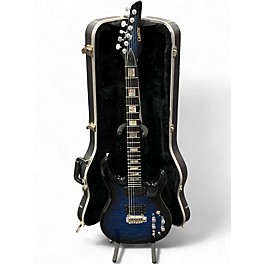 Used Carvin dc400 BLUE Solid Body Electric Guitar