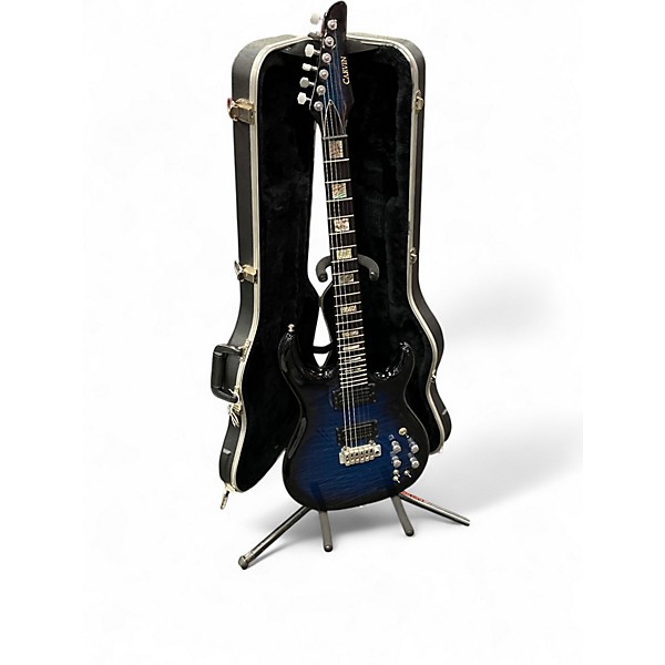 Used Carvin dc400 BLUE Solid Body Electric Guitar