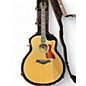 Used Taylor 616CE Natural Acoustic Electric Guitar thumbnail