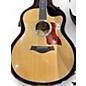 Used Taylor 616CE Natural Acoustic Electric Guitar