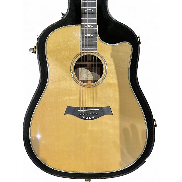 Used Taylor 910CE Natural Acoustic Electric Guitar