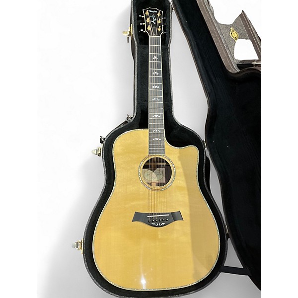 Used Taylor 910CE Natural Acoustic Electric Guitar