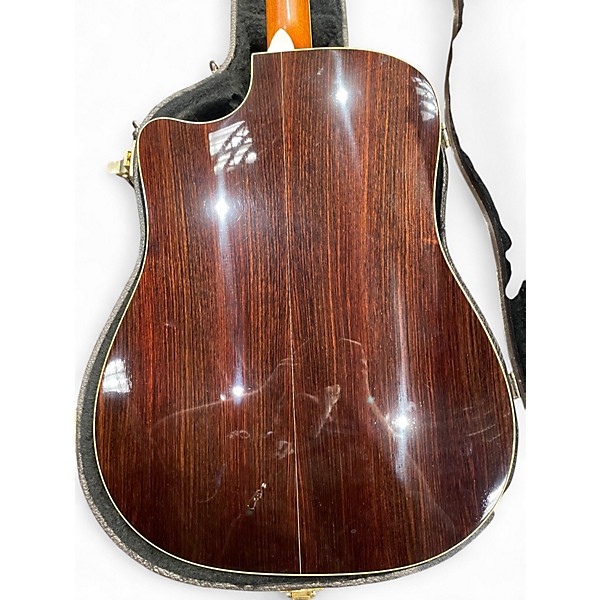 Used Taylor 910CE Natural Acoustic Electric Guitar