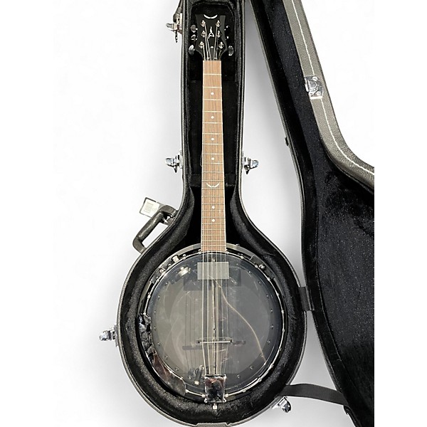 Used Dean BW2E Backwoods Black Banjo