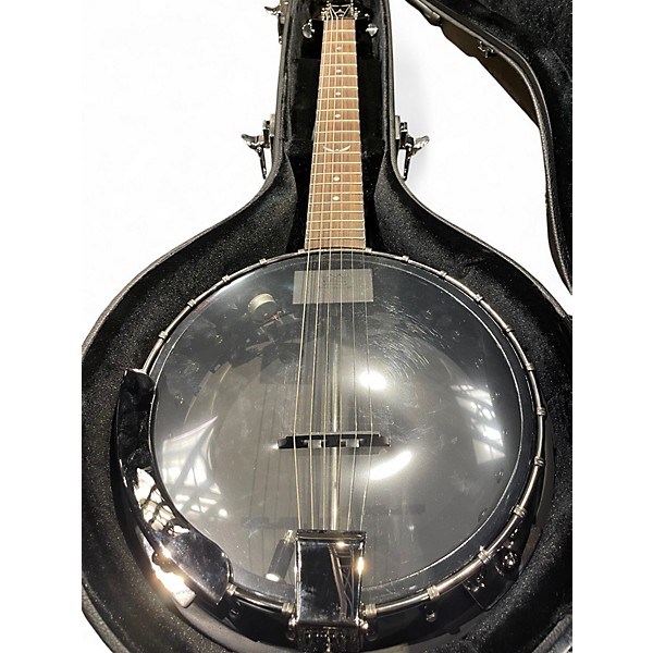Used Dean BW2E Backwoods Black Banjo