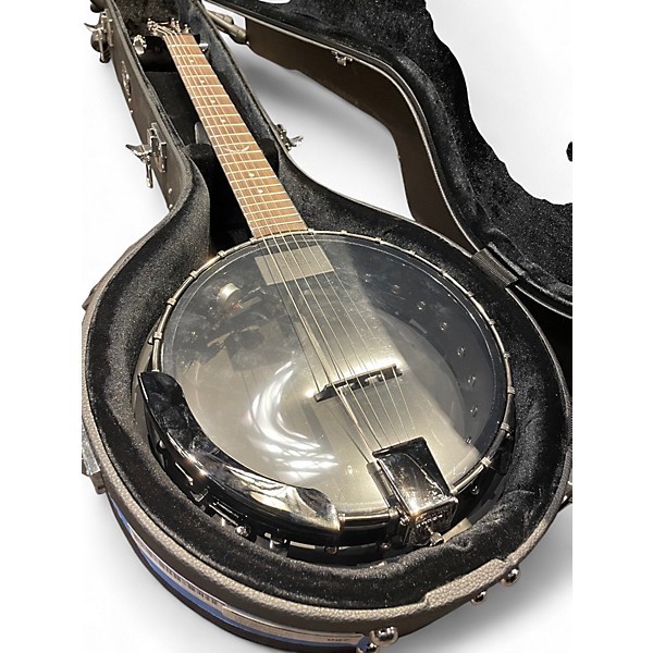 Used Dean BW2E Backwoods Black Banjo