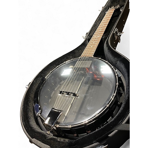 Used Dean BW2E Backwoods Black Banjo