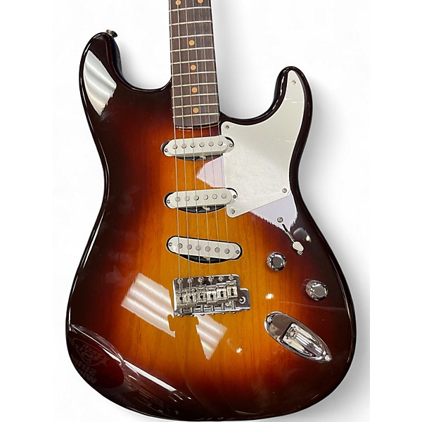 Used Fender LTD BVLGARI STRAT NOS Custom Shop 2 Tone Sunburst Solid Body Electric Guitar