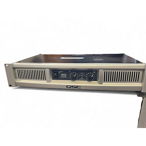 091 QSC GX3 パワーアンプ QSC GX3 ステレオ パワーアンプ 軽量