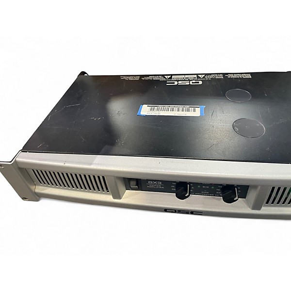 （お値下げ）QSC GX3パワーアンプ QSC GX3 ステレオ パワーアンプ 軽量 大出力 定番 おすすめ 人気