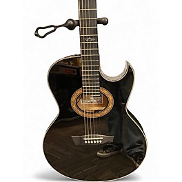 Used Ibanez EUPHORIA STEVE VAI SIGNATURE Black Acoustic Electric Guitar