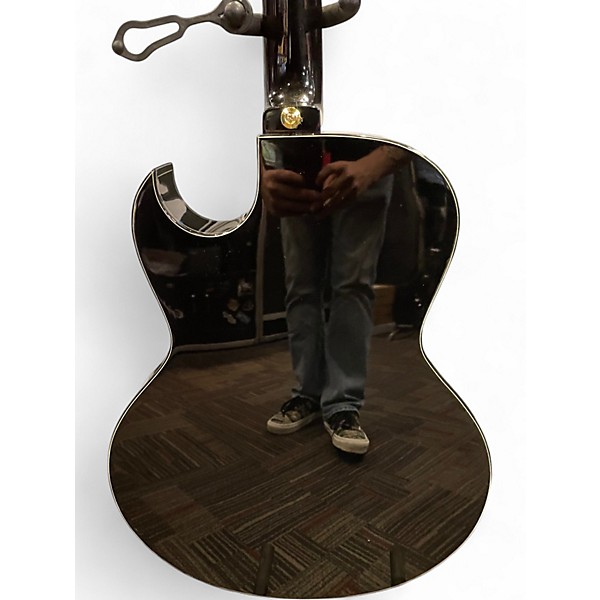 Used Ibanez EUPHORIA STEVE VAI SIGNATURE Black Acoustic Electric Guitar