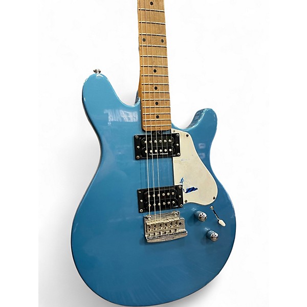 Used Sterling by Music Man VALENTINE Pelham Blue Solid Body Electric Guitar