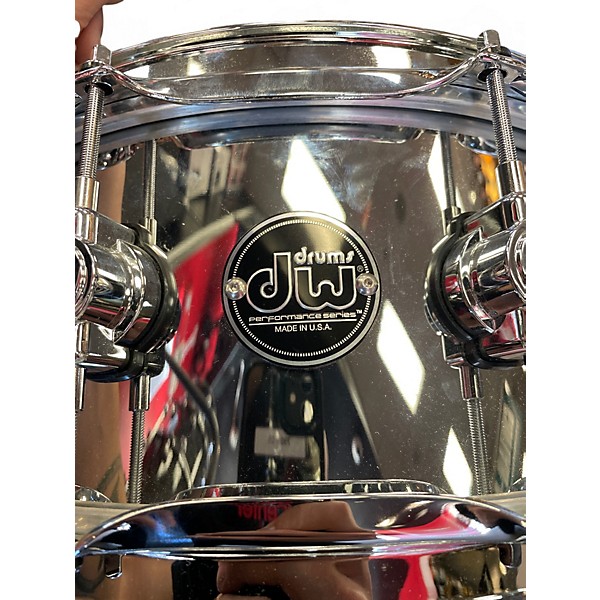 Used DW 14X8 Performance Series Snare Silver Drum