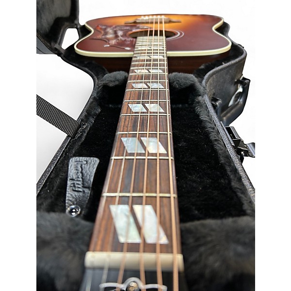 Used Gibson Hummingbird Studio 2 Tone Sunburst Acoustic Guitar