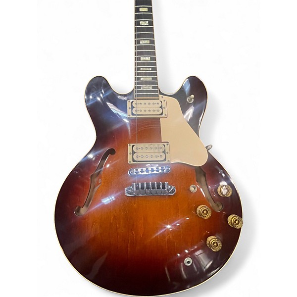 Vintage 1980 Gibson ES-335 CRR Sunburst Hollow Body Electric Guitar