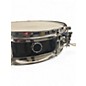 Used Yamaha 13in student snare kit Trans Black Drum