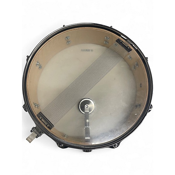 Used Yamaha 13in student snare kit Trans Black Drum