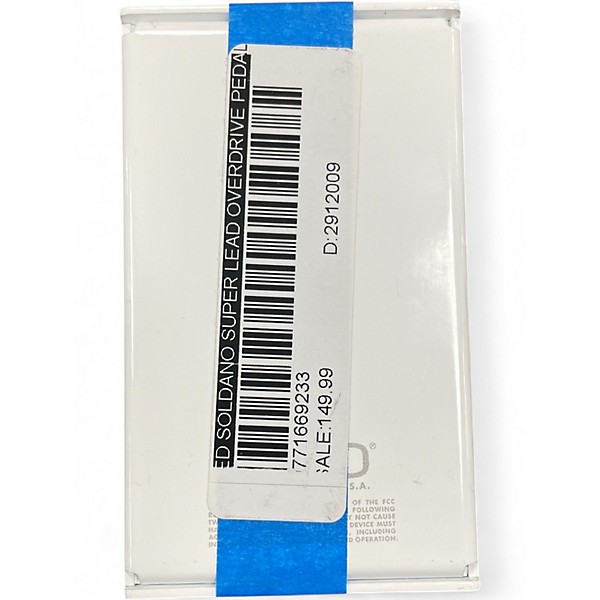 Used Soldano SUPER LEAD OVERDRIVE PEDAL Effect Pedal