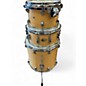 Used Ludwig 4 Piece Centennial Natural Drum Kit