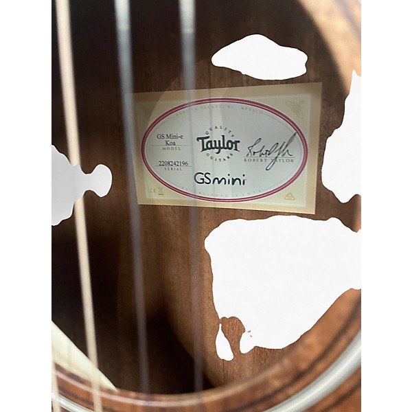 Used Taylor GS Mini Koa Mahogany Acoustic Guitar