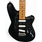 Used Reverend SIX GUN Black Solid Body Electric Guitar