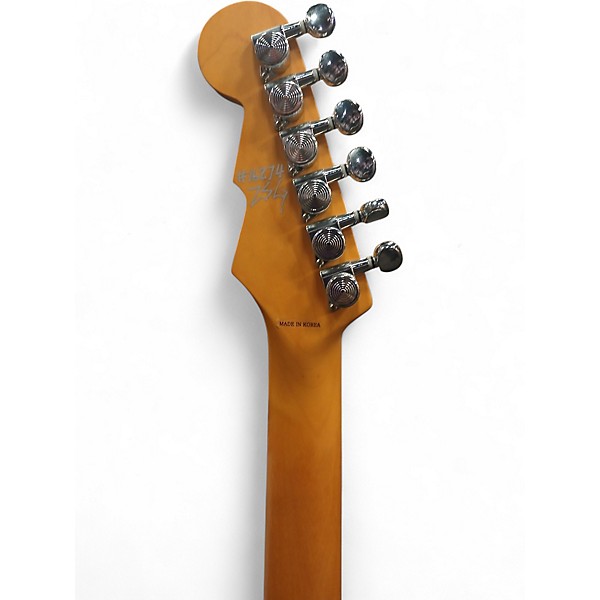 Used Reverend SIX GUN Black Solid Body Electric Guitar