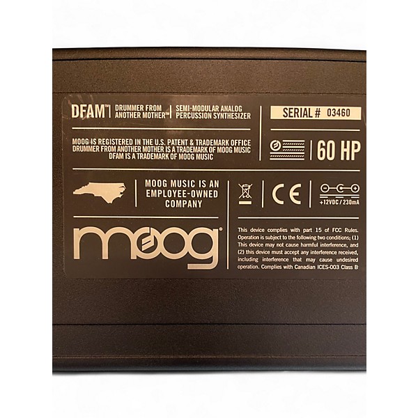 Used Moog Drummer From Another Mother (DFAM) Synthesizer