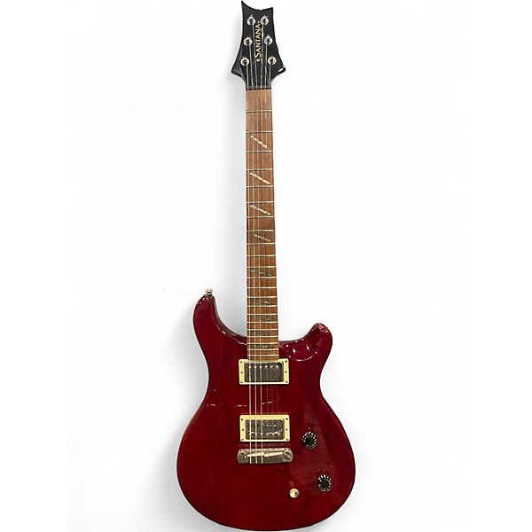 Used PRS Carlos Santana Signature SE Candy Apple Red Solid Body Electric Guitar