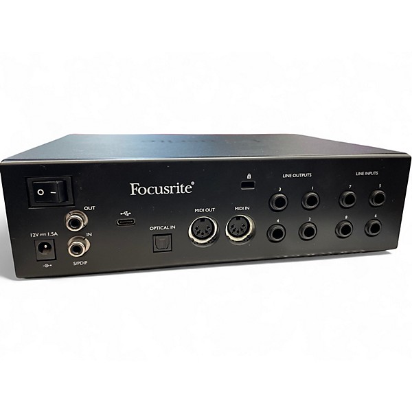 Used Focusrite Clarett 4Pre Audio Interface
