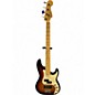 Used Fender American Deluxe Precision Bass 3 Color Sunburst Electric Bass Guitar thumbnail