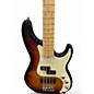 Used Fender American Deluxe Precision Bass 3 Color Sunburst Electric Bass Guitar