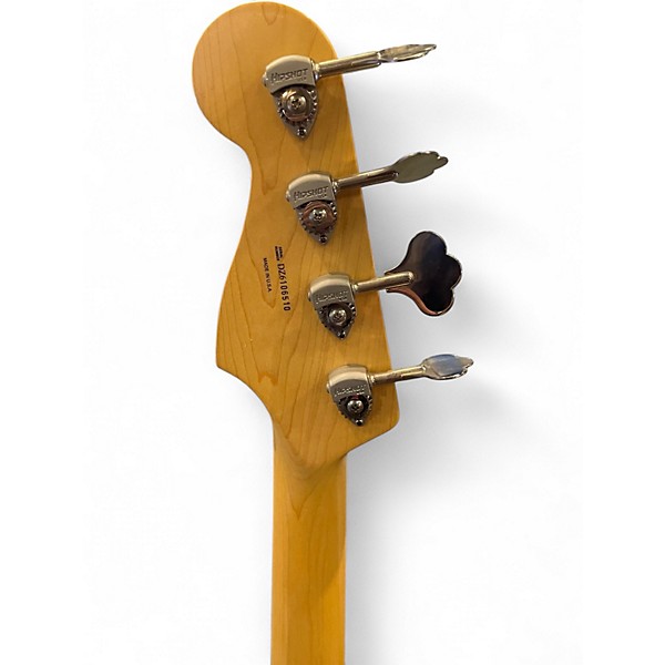 Used Fender American Deluxe Precision Bass 3 Color Sunburst Electric Bass Guitar
