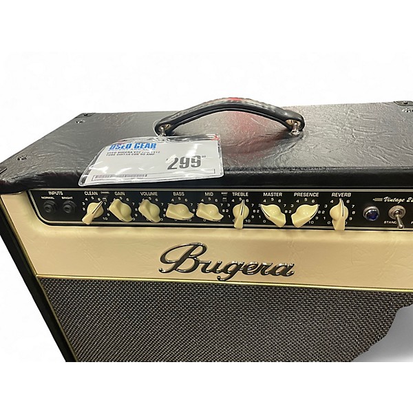 Used Bugera V22 22W 1x12 Tube Guitar Combo Amp