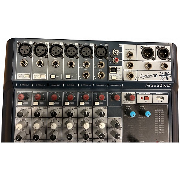 Used Soundcraft Signature 10 Unpowered Mixer | Guitar Center