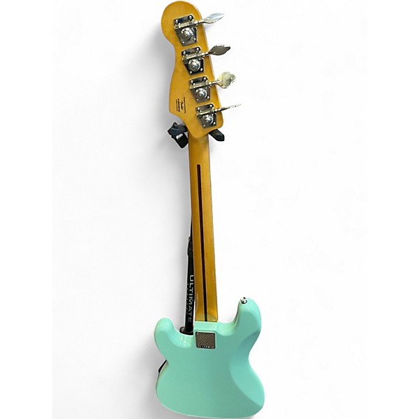 Used Squier Classic Vibe 1970S Precision Bass Surf Green Electric Bass Guitar